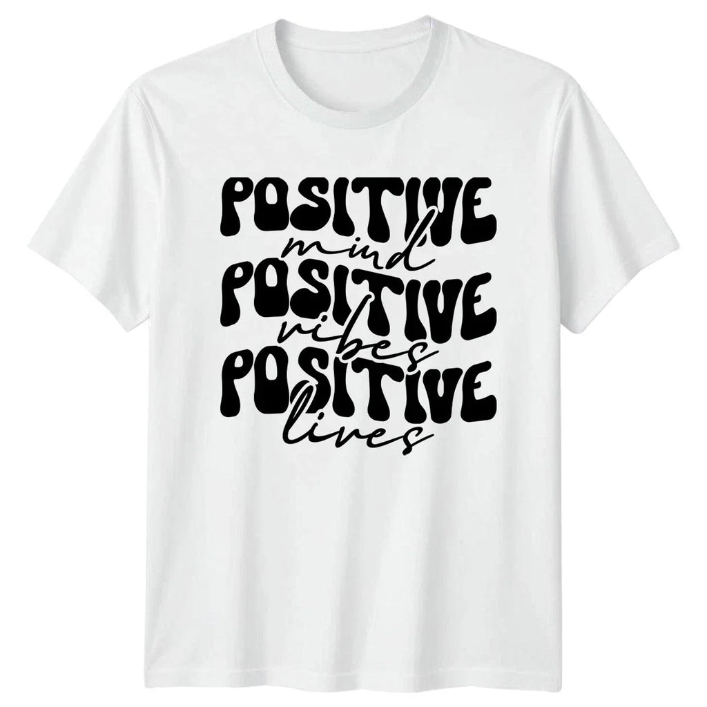 Positive Mind Vibes Lives Affirmations Motivational - Adult & Kids T-Shirts, Sweatshirts & Hoodies apparel design preview 1