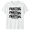Positive Mind Vibes Lives Affirmations Motivational - Adult & Kids T-Shirts, Sweatshirts & Hoodies apparel design preview 1
