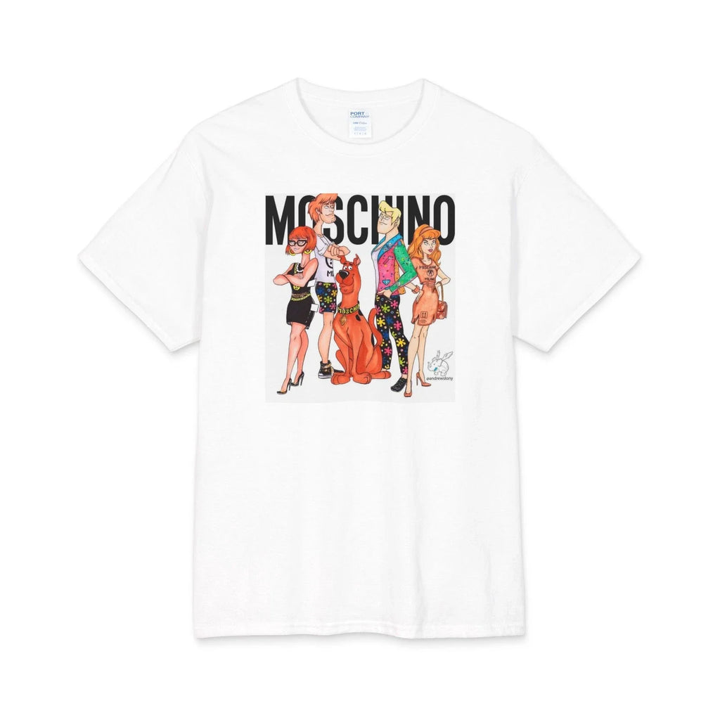 Fashion Illustration Graphic Moschino Cartoon - Adult & Kids T-Shirts, Sweatshirts & Hoodies apparel design preview 1