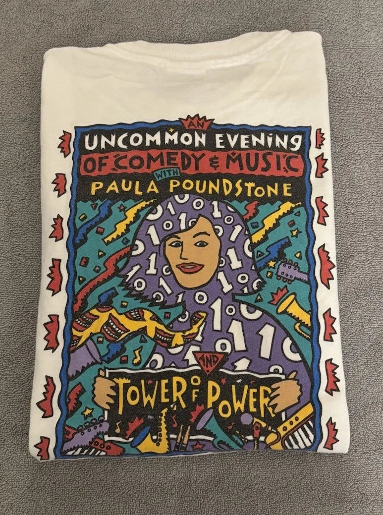 1995 Paula Poundstone Uncommon Evening Of Comedy And - Adult & Kids T-Shirts, Sweatshirts & Hoodies apparel design preview 1