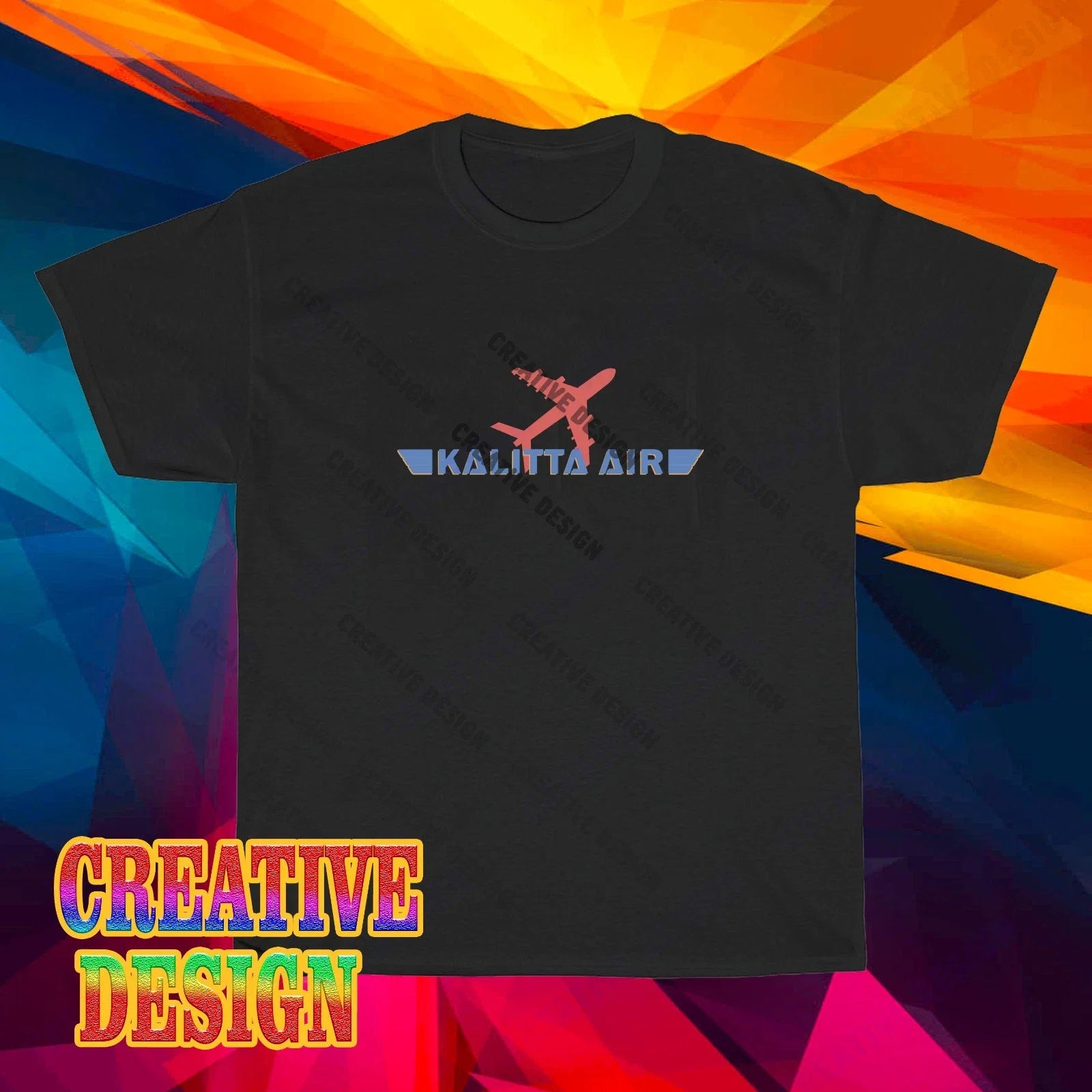 NEW! Kalitta Air Logo Funny Size S to 5XL - Adult & Kids T-Shirts, Sweatshirts & Hoodies apparel design preview 1