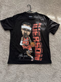 Y2K Allen Iverson Vintage Style BIG HEAD Caricature - Adult & Kids T-Shirts, Sweatshirts & Hoodies apparel design preview 1