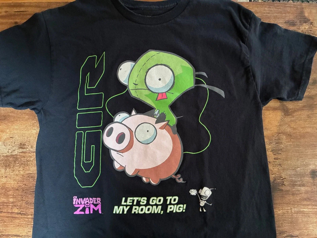 Invader Zim Black from Hot Topic, Good Condition, - Adult & Kids T-Shirts, Sweatshirts & Hoodies apparel design preview 1