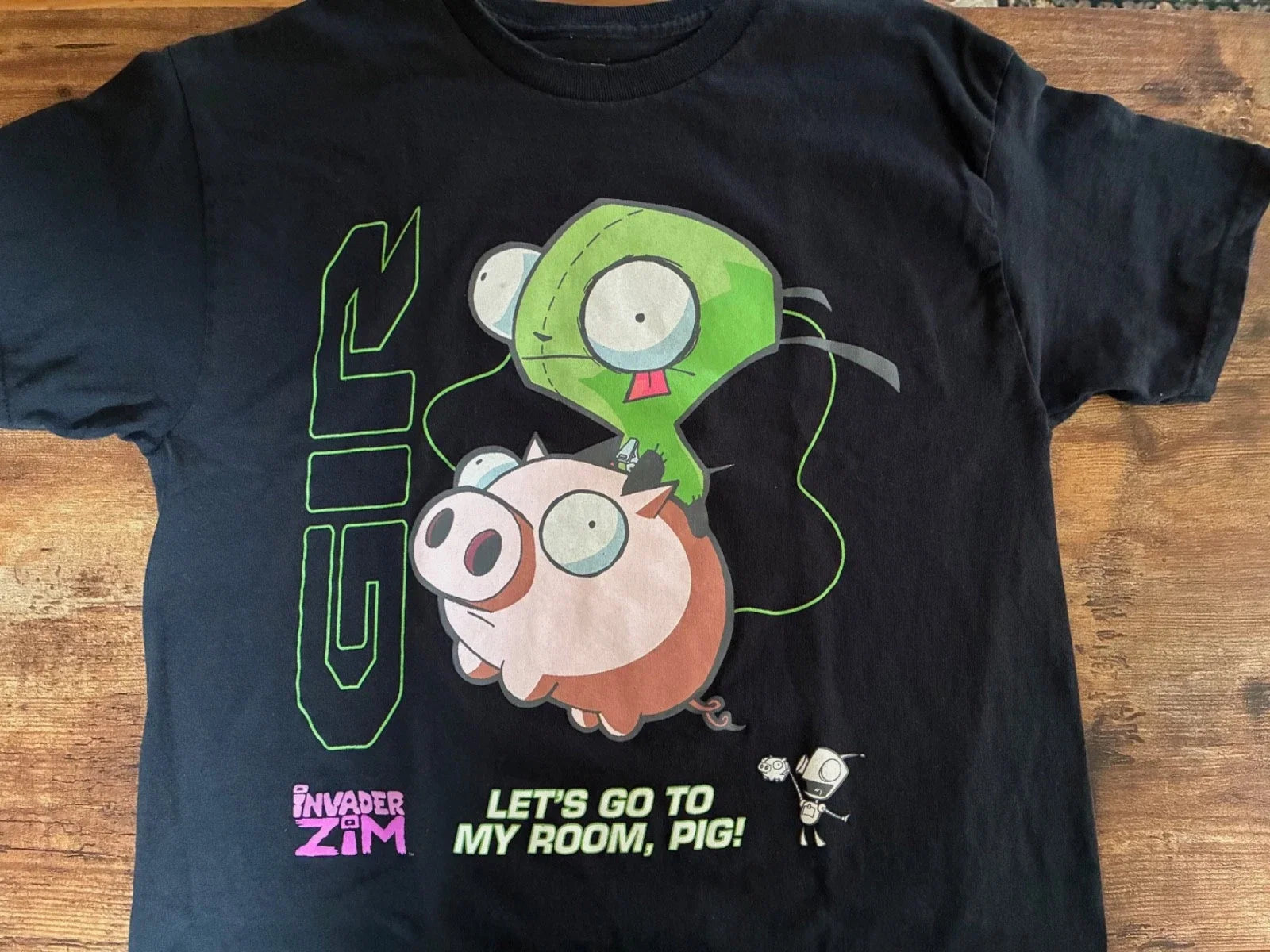 Invader Zim Black from Hot Topic, Good Condition, - Adult & Kids T-Shirts, Sweatshirts & Hoodies apparel design preview 1