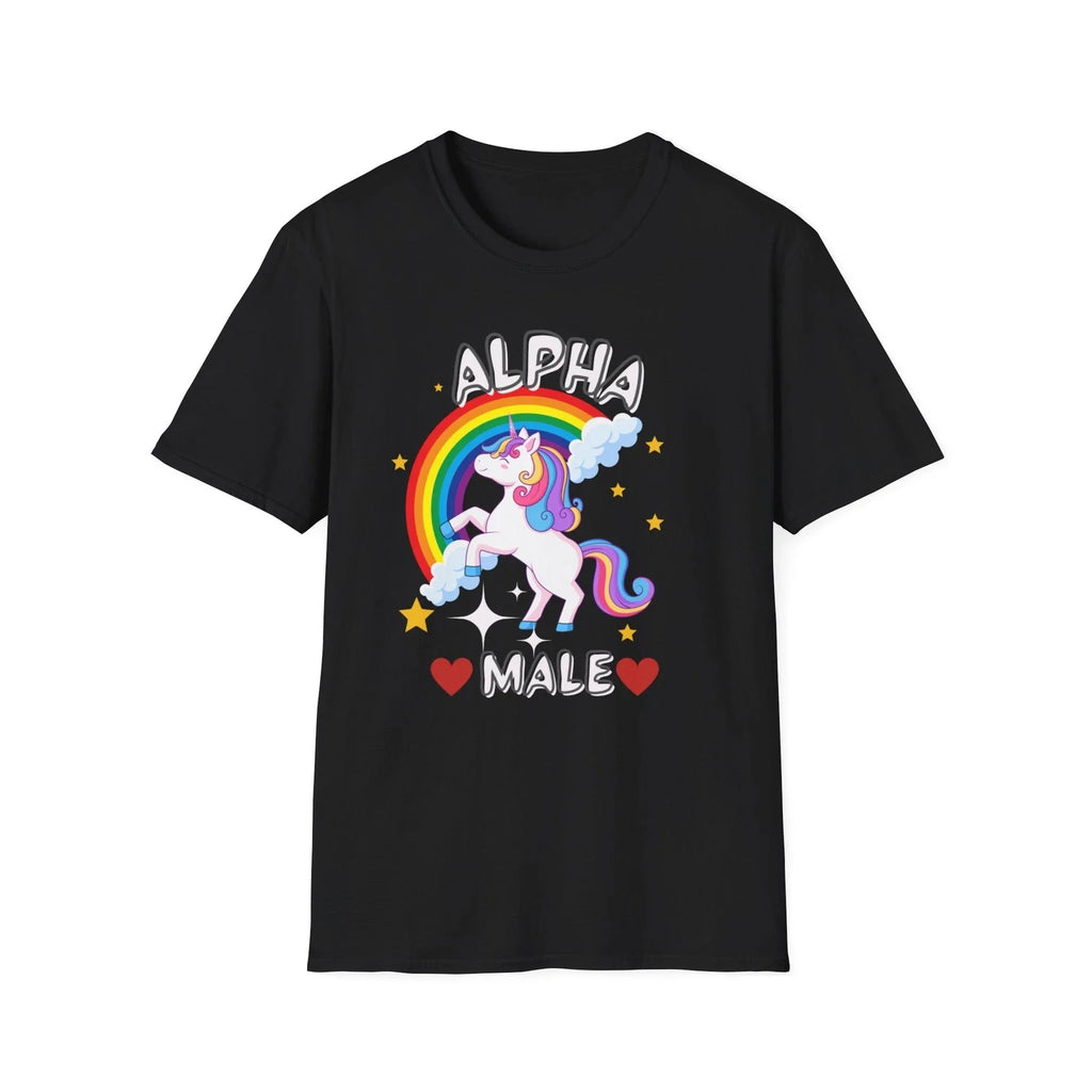 Alpha Male Ironic Man Boyfriend Birthday Gift, Funny - Adult & Kids T-Shirts, Sweatshirts & Hoodies apparel design preview 1