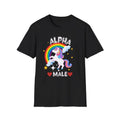 Alpha Male Ironic Man Boyfriend Birthday Gift, Funny - Adult & Kids T-Shirts, Sweatshirts & Hoodies apparel design preview 1