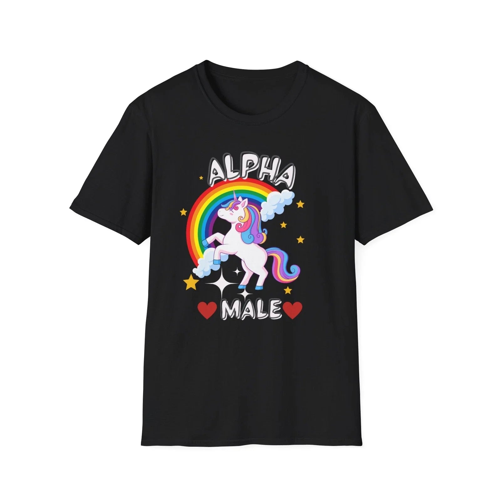 Alpha Male Ironic Man Boyfriend Birthday Gift, Funny - Adult & Kids T-Shirts, Sweatshirts & Hoodies apparel design preview 1