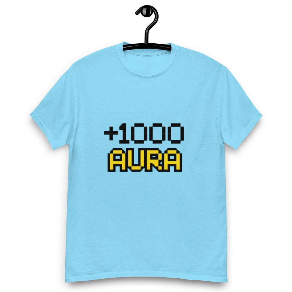 Maglietta +1000 Aura Viral Gen Z Meme Gamer Pixel Art - Adult & Kids T-Shirts, Sweatshirts & Hoodies apparel design preview 1