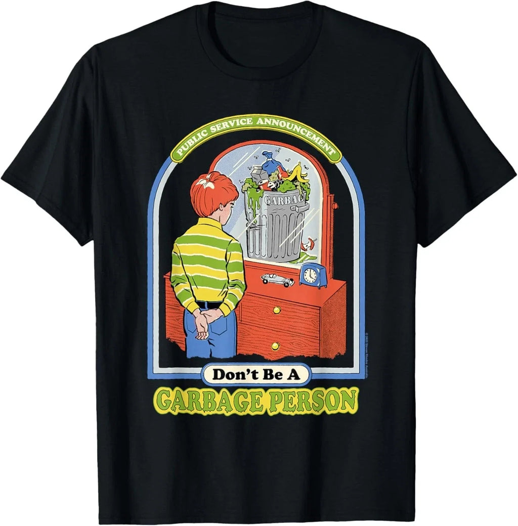 Garbage Person Sarcastic Retro Vintage Funny Adult - Adult & Kids T-Shirts, Sweatshirts & Hoodies apparel design preview 1
