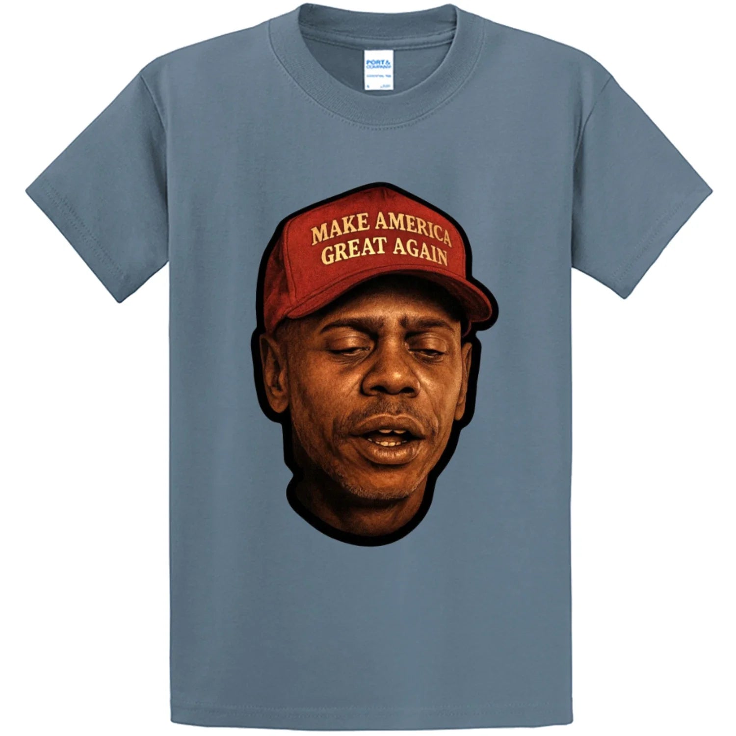 NEW Art Society MAGA POP CULTURE STONE BLUE - Adult & Kids T-Shirts, Sweatshirts & Hoodies apparel design preview 1