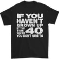 40th Birthday 40 Year Old Dont Grow Up Funny Mens - Adult & Kids T-Shirts, Sweatshirts & Hoodies apparel design preview 1