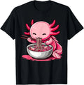 Funny Axolotl Noodle Gifts Anime Kawaii - Adult & Kids T-Shirts, Sweatshirts & Hoodies apparel design preview 1