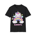 Gangsta Ironic Funny Unicorn Sarcastic Gift, - Adult & Kids T-Shirts, Sweatshirts & Hoodies apparel design preview 1