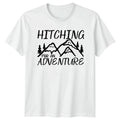 Hitching For An Adventure Camping Outdoors - Adult & Kids T-Shirts, Sweatshirts & Hoodies apparel design preview 1