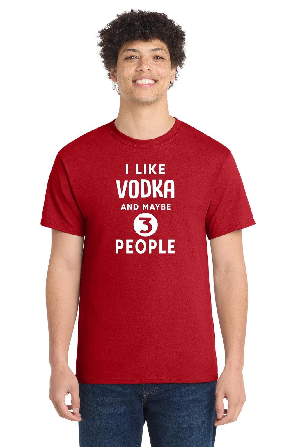 Funny Vodka Introvert Drinking Joke Bar Humor Alcohol - Adult & Kids T-Shirts, Sweatshirts & Hoodies apparel design preview 1