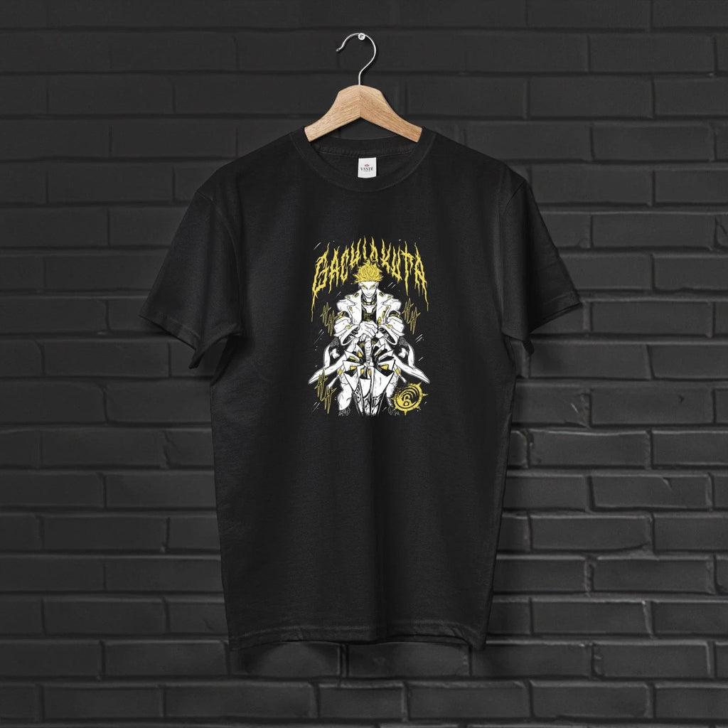 Enjin Yellow Graphic Casual Anime Men Unisex Cotton - Adult & Kids T-Shirts, Sweatshirts & Hoodies apparel design preview 1