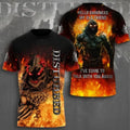 Disturbed Music Band 3D AOP Fan Gift Graphic Unisex - Adult & Kids T-Shirts, Sweatshirts & Hoodies apparel design preview 1