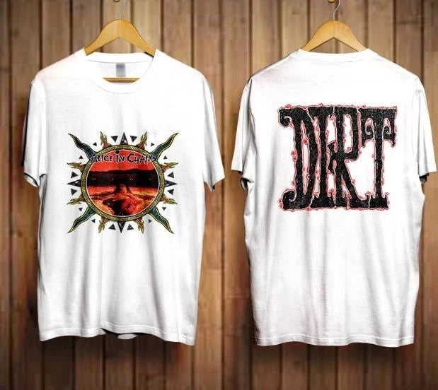 1992 Alice In Chains Dirt Rare 90s - Adult & Kids T-Shirts, Sweatshirts & Hoodies apparel design preview 1