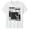 Im Not Brutalist Graphic Sarcastic Gift For Him And - Adult & Kids T-Shirts, Sweatshirts & Hoodies apparel design preview 1
