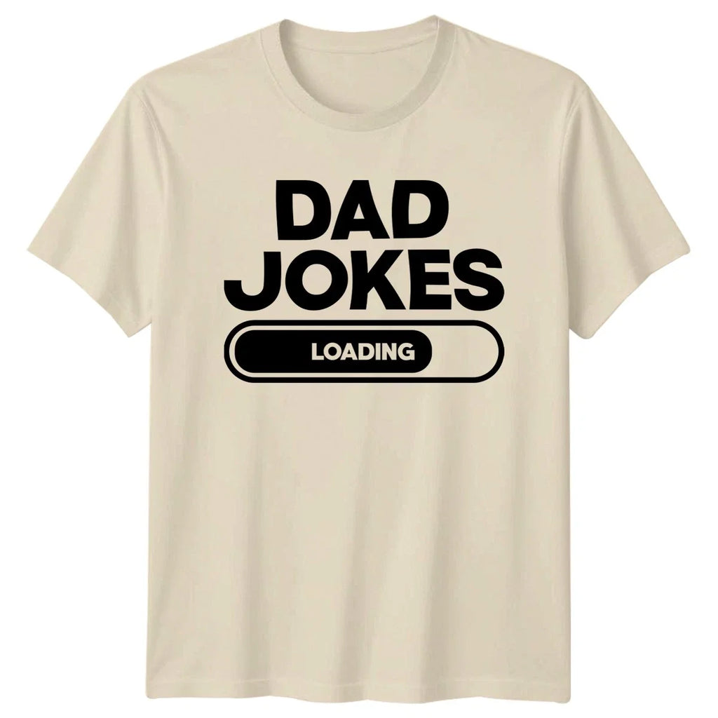 Dad Jokes Loading Mens Fatherhood Fathers Day Gift - Adult & Kids T-Shirts, Sweatshirts & Hoodies apparel design preview 1