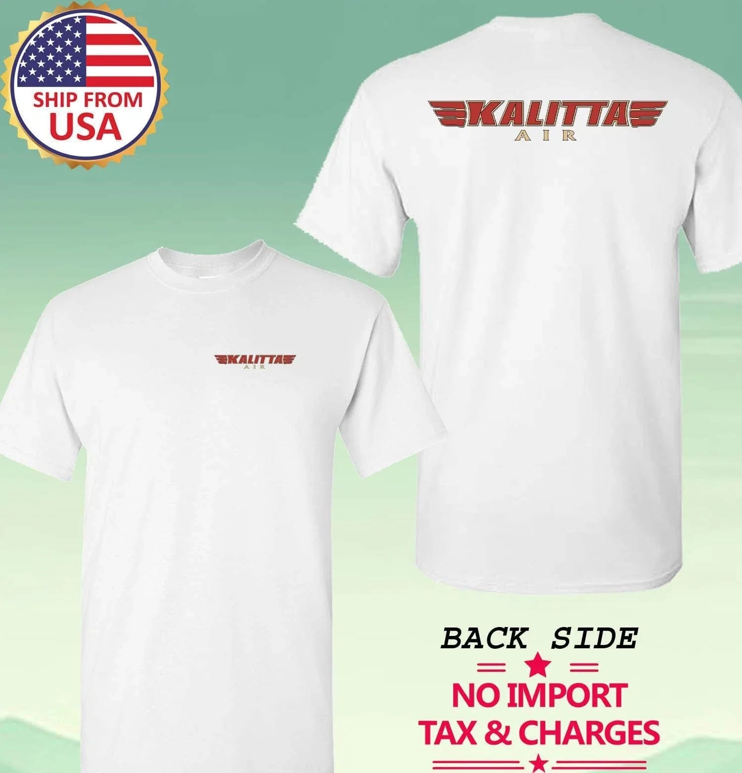 Kalitta Air Men's White Size S-5XL - Adult & Kids T-Shirts, Sweatshirts & Hoodies apparel design preview 1