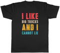 Trucker Trucking Mens I Like Big Trucks Cannot Lie - Adult & Kids T-Shirts, Sweatshirts & Hoodies apparel design preview 1