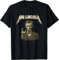 Funny 80s 90s Heavy Metal Music Band Abe Abraham - Adult & Kids T-Shirts, Sweatshirts & Hoodies apparel design preview 1