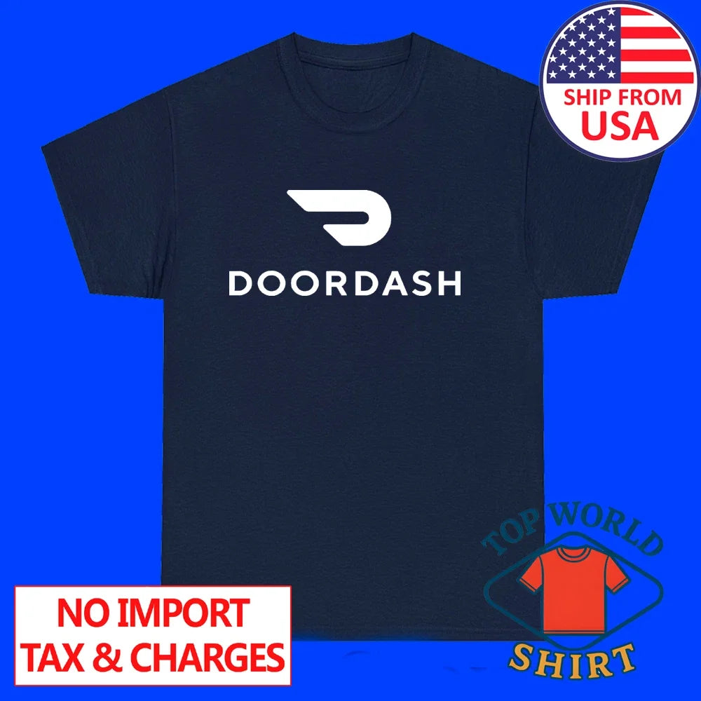 Doordash Food Delivery Driver Men's Navy Size S to - Adult & Kids T-Shirts, Sweatshirts & Hoodies apparel design preview 1