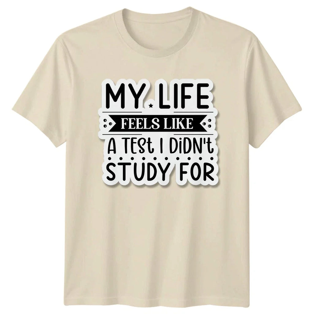 My Life Feels Like Funny Relatable Quotes Humor - Adult & Kids T-Shirts, Sweatshirts & Hoodies apparel design preview 1