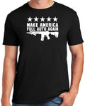 MAKE AMERICA FULL AUTO AGAIN Pro Gun Amendment AR15 - Adult & Kids T-Shirts, Sweatshirts & Hoodies apparel design preview 1