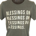 Christian Mens Size Small Green Blessings Ephesians - Adult & Kids T-Shirts, Sweatshirts & Hoodies apparel design preview 1