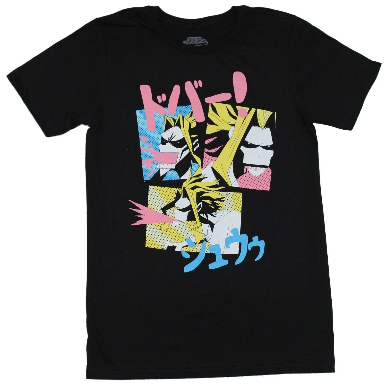My Hero Academia Adult New All Might Colorful 80s - Adult & Kids T-Shirts, Sweatshirts & Hoodies apparel design preview 1