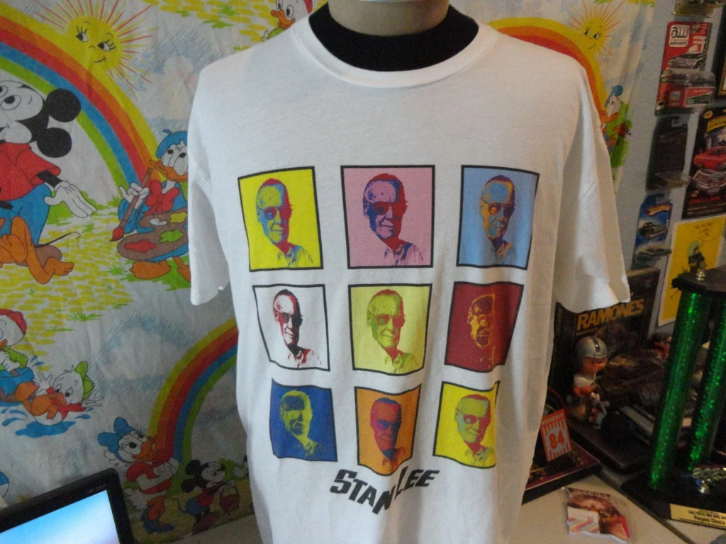 Stan Lee Comic Pop Art XL - Adult & Kids T-Shirts, Sweatshirts & Hoodies apparel design preview 1