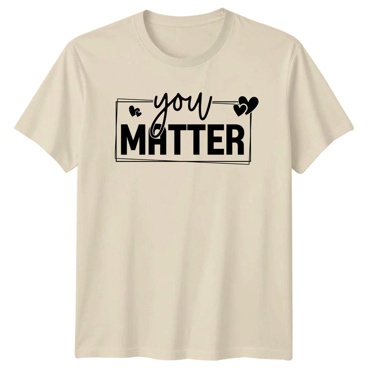 You Matter Heart Boho Slogan Graphic Motivational - Adult & Kids T-Shirts, Sweatshirts & Hoodies apparel design preview 1