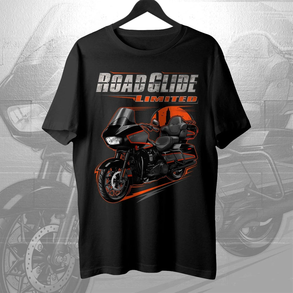 Harley Road Glide Limited FLTRK 2020-2024 for Bikers - Adult & Kids T-Shirts, Sweatshirts & Hoodies apparel design preview 1