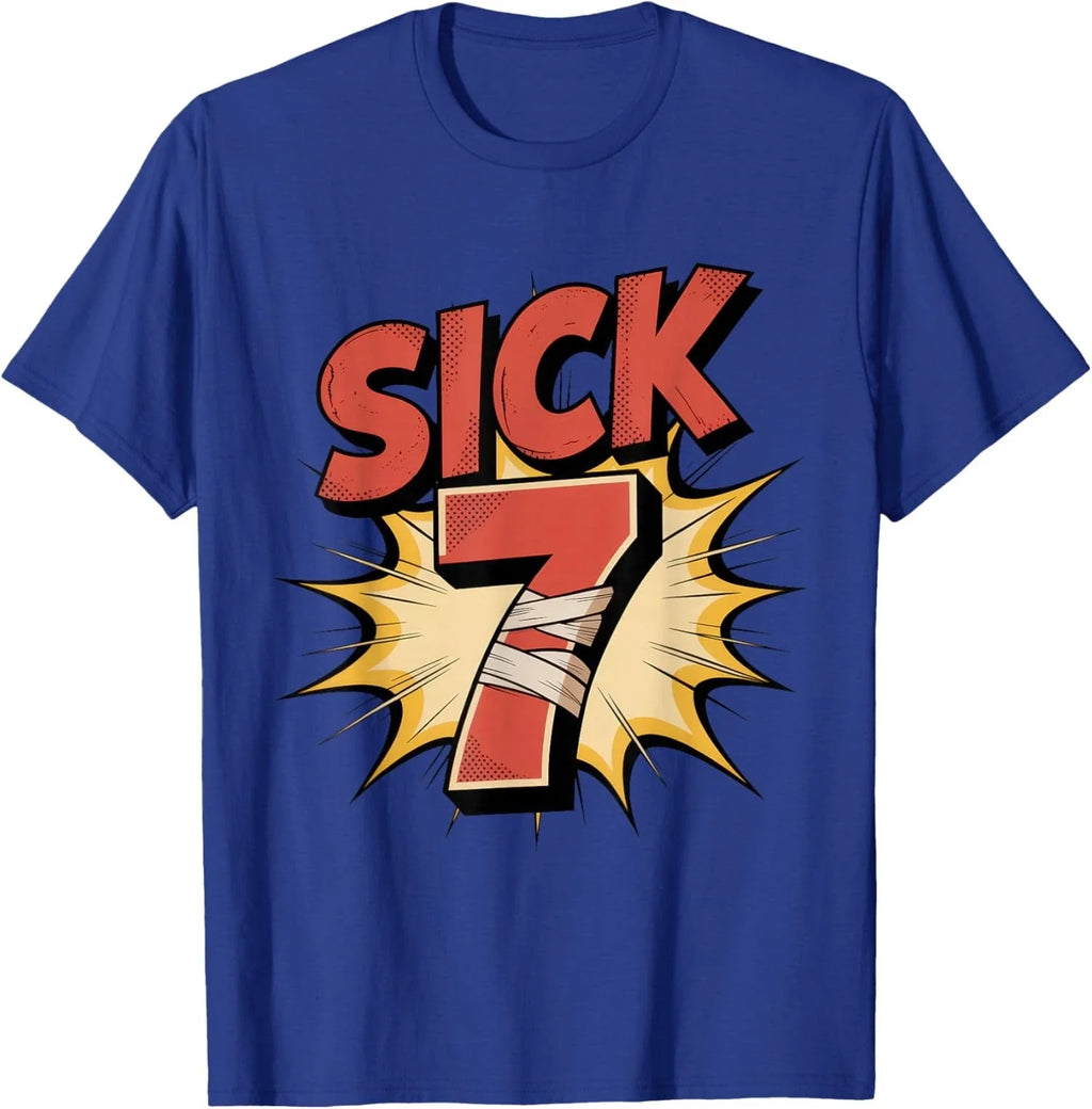 Sick Seven Comic Style Meme 67 Fun Wordplay - Adult & Kids T-Shirts, Sweatshirts & Hoodies apparel design preview 1