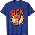 Sick Seven Comic Style Meme 67 Fun Wordplay - Adult & Kids T-Shirts, Sweatshirts & Hoodies apparel design preview 1