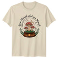 Grow Through What You Mushroom Celestial Boho - Adult & Kids T-Shirts, Sweatshirts & Hoodies apparel design preview 1