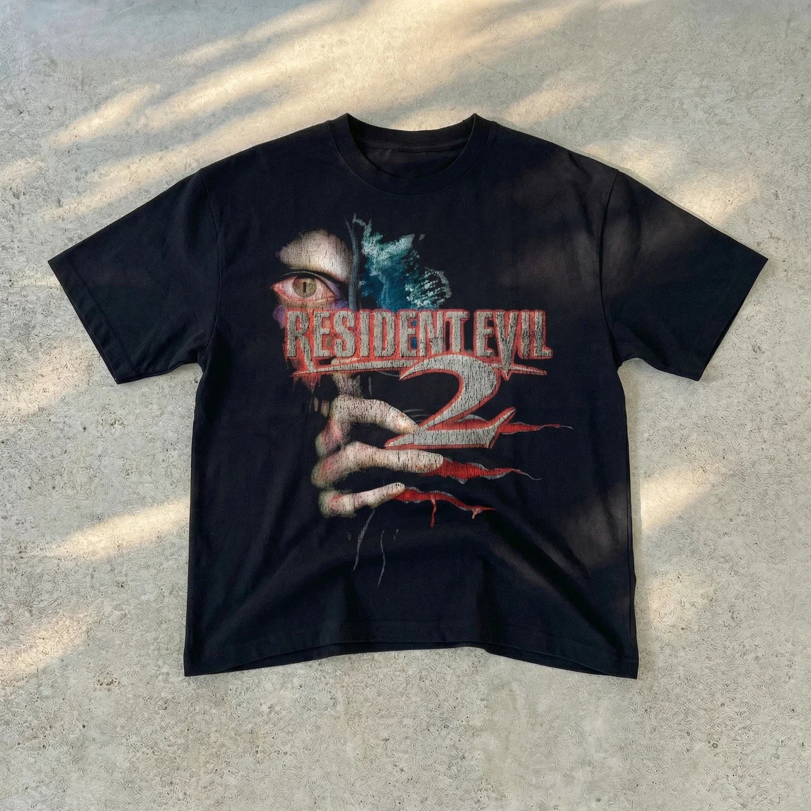 Resident Evil Graphic Horror Game Black Cotton Unisex - Adult & Kids T-Shirts, Sweatshirts & Hoodies apparel design preview 1