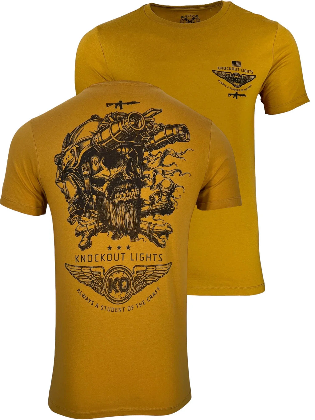 Howitzer Style Men's Knockout Light Military Grunt - Adult & Kids T-Shirts, Sweatshirts & Hoodies apparel design preview 1