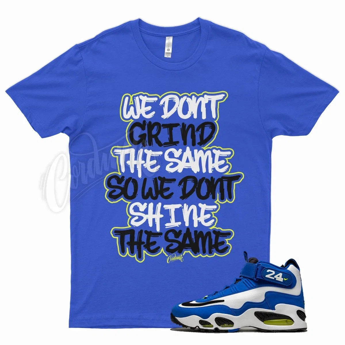 Royal GRIND for N Air Griffey Max 1 Varsity Volt - Adult & Kids T-Shirts, Sweatshirts & Hoodies apparel design preview 1