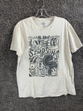 The Simpsons Mens Large White Short Sleeve Pop Art - Adult & Kids T-Shirts, Sweatshirts & Hoodies apparel design preview 1
