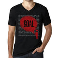 Men's Graphic V Neck Thoughts Goal Eco-Friendly - Adult & Kids T-Shirts, Sweatshirts & Hoodies apparel design preview 1
