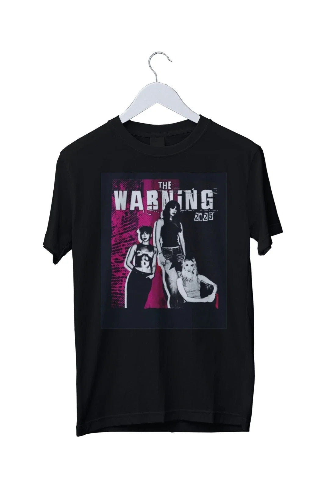 New The Warning band 2025 tour Graphic Mens S M L XL - Adult & Kids T-Shirts, Sweatshirts & Hoodies apparel design preview 1