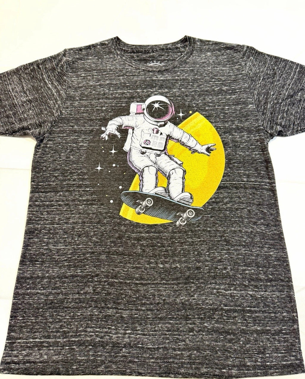 Astronaut Skateboard Men's Size M Ocean Current - Adult & Kids T-Shirts, Sweatshirts & Hoodies apparel design preview 1