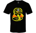 New Snake Cobra Kai No Mercy Strike 80s - Adult & Kids T-Shirts, Sweatshirts & Hoodies apparel design preview 1