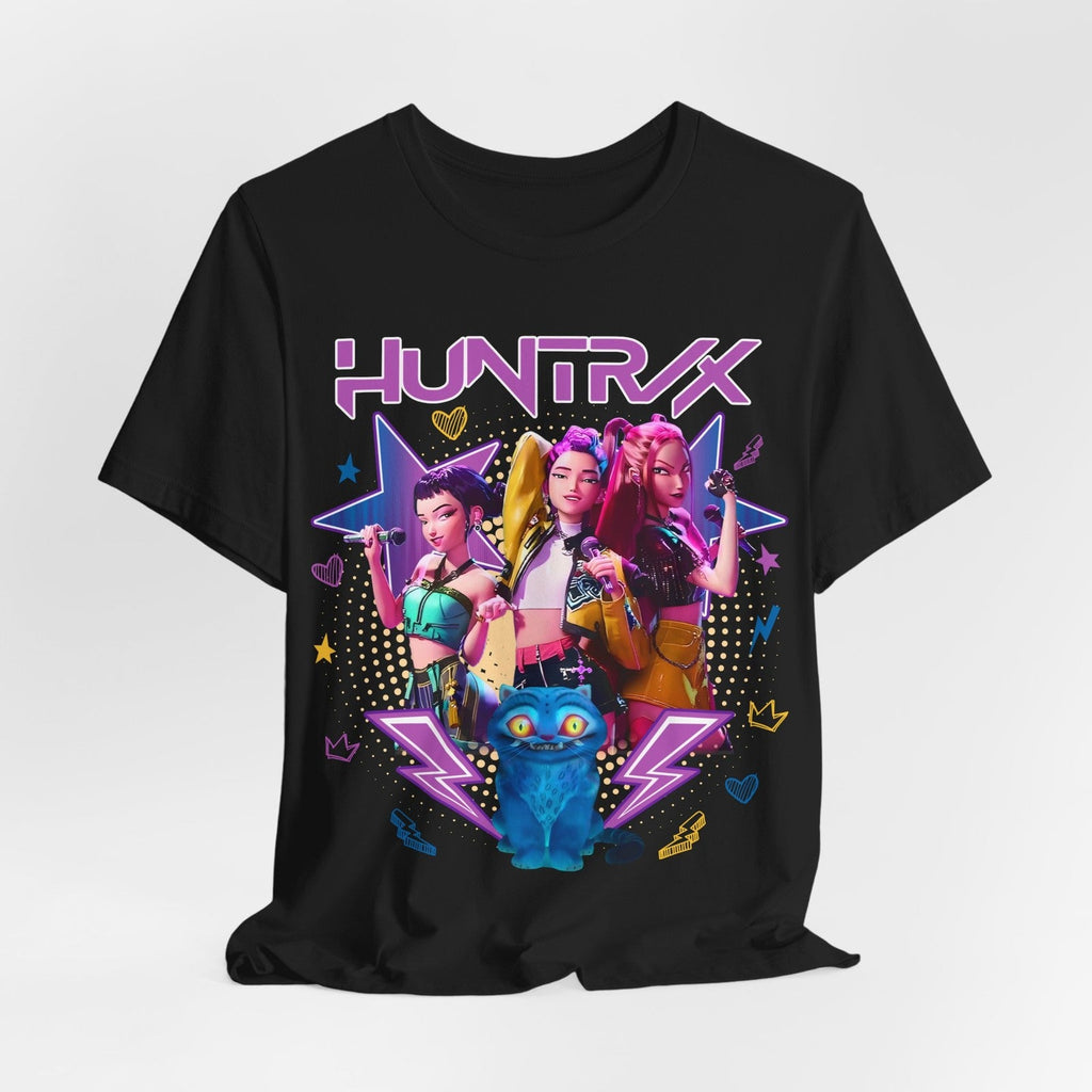 Huntrix Vibrant Graphic for Men and Women, Short - Adult & Kids T-Shirts, Sweatshirts & Hoodies apparel design preview 1