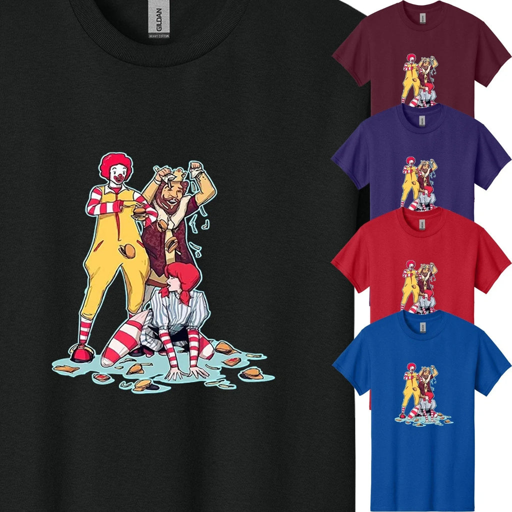 Mens Funny Fast Food Club Parody High Quality USA New - Adult & Kids T-Shirts, Sweatshirts & Hoodies apparel design preview 1
