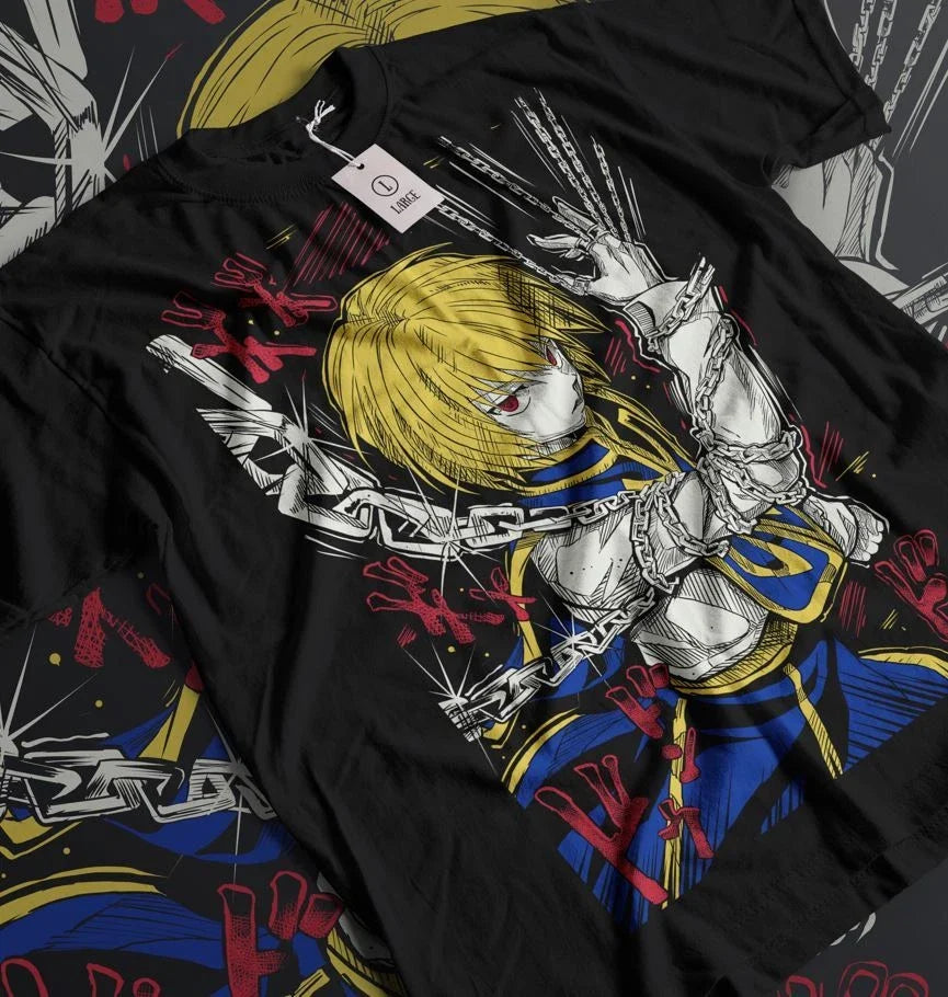 Kurapika Hunter x Manga HXH Anime New - Adult & Kids T-Shirts, Sweatshirts & Hoodies apparel design preview 1