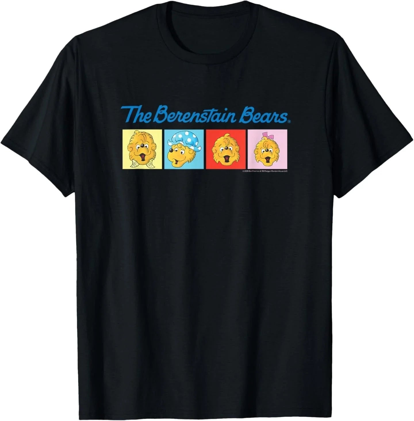 The Berenstain Bears Pop Art Characters Vintage Book - Adult & Kids T-Shirts, Sweatshirts & Hoodies apparel design preview 1